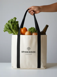 Usine OEM Sacs à provisions portables, réutilisables, écologiques, avec logo personnalisé en PP-Non tissé Sacs à provisions d'épicerie réutilisables - Product Image 3