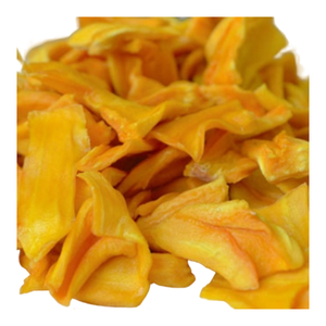 Chips masticables de Jackfruit de Vietnam, bocadillo de frutas tropicales secas suaves con color amarillo brillante, método de secado al aire, pedido a granel - Product Image 1