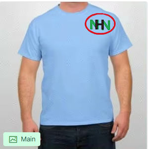 เสื้อยืดพิมพ์โลโก้เสื้อยืดแขนสั้นเปล่าพิมพ์ลายเสื้อยืดบังคลาเทศ - Product Image 4