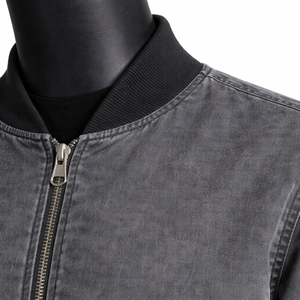 Blouson Bomber Personnalisé pour Homme – Blouson Vintage Délavé Léger Coupe-Vent Zippé Décontracté Style Urbain Streetwear - Product Image 5