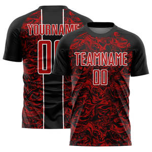 Camiseta de Fútbol Deportiva Personalizada con Sublimación, 100% Poliéster, Transpirable, de Secado Rápido, Ligera, Unisex, para Adultos - Product Image 2