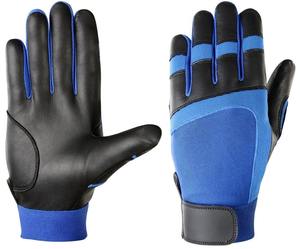 Baseball <b>Batting</b> Gloves Softball Goatskin Leather Anti-slip <b>Batting</b> Gloves Professional Men Youth Softball Custom Gloves - Product Image 6