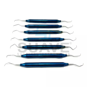 Instrumento de relleno dental con mango de acero inoxidable, juego de relleno compuesto, herramientas de Cirugía Dental de SUAVE SURGICAL INSTRUMENTS - Product Image 1