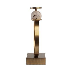 Support à bougie en laiton et aluminium fait main, sur mesure, de qualité supérieure, style moderne, décoration d'intérieur haut de gamme - Product Image 1