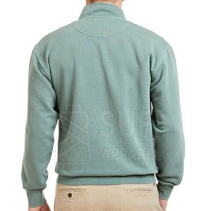 Sweat-shirt à fermeture éclair sur le devant en coton 100% pour homme, best-seller, hiver, séchage rapide, écologique, faible MOQ - Product Image 3