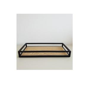 ถาดเสิร์ฟอาหารตกแต่งบ้านดีไซน์มาตรฐานถาดไม้และโลหะสำหรับตกแต่งห้องครัวถาดเสิร์ฟอาหาร - Product Image 1