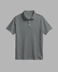 Chemise à manches courtes pour homme et femme, anti-rides, unie, décontractée, pour le travail, impression numérique, coton et polyester - Product Image 5