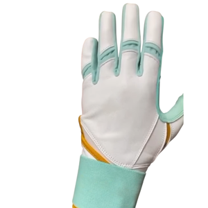 ถุงมือตีเบสบอลคุณภาพระดับมืออาชีพพร้อมการปิดแบบปรับได้ฝ่ามือหนังเรียบเป็นมิตรกับสิ่งแวดล้อม - Product Image 5