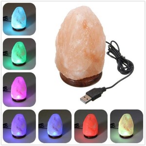 Himalayan White <b>Salt</b> Natural Shape Mini USB <b>Lamps</b>, White Himalayan <b>Salt</b> <b>Crystal</b> <b>Lamp</b> with USB, Himalayan Natural <b>Salt</b> White USB - Product Image 6