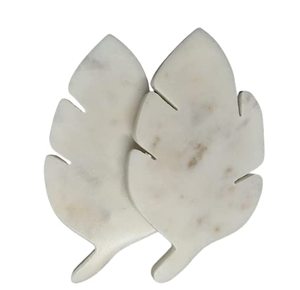 Posavasos de mármol blanco elegantes modernos de lujo inspirados en la naturaleza Diseño de mariposa Premium Esteras y almohadillas de mesa sofisticadas y elegantes - Product Image 4