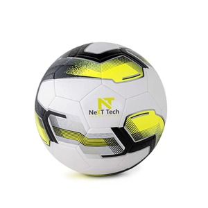 Next Tech Nouveau style Technologie hybride de football Ballon de match professionnel Matériau de texture en TPU Conception personnalisée et logo personnalisé - Product Image 1