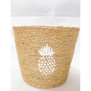 Vente en gros Panier en jacinthe d'eau fait à la main, léger, écologique et durable Rangement décoratif pour les centres de villégiature et de vente au détail - Product Image 4