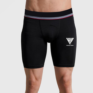 Shorts de sport à taille élastique extensible dans les 4 sens, dernière arrivée, fabrication professionnelle, shorts de compression d'entraînement hautement durables - Product Image 1