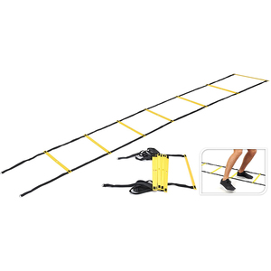 Escalera de Agilidad de Plástico de Alta Calidad, Nueva Llegada, Súper Velocidad, para Entrenamiento Deportivo de Atletismo, 4 Metros, Amarillo y Negro - Product Image 4