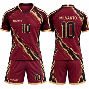 Conjunto de Uniforme de Fútbol Personalizado Azul Rey para Hombre, Camiseta y Pantalones Cortos, Jersey de Fútbol, Equipación Deportiva Sublimada, Uniforme de Alto Rendimiento - Product Image 6
