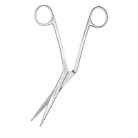 Bord de coupe à une dent 18.5 cm Ciseaux nasaux Heymann Ciseaux hospitaliers chirurgicaux en acier inoxydable pour le bricolage à usage industriel