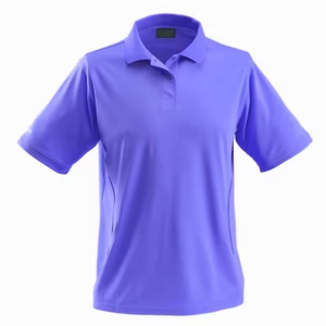 Polos grande taille pour hommes Nouveau design d'été en piqué de coton respirant Motif solide brodé Décontracté pour polos - Product Image 6