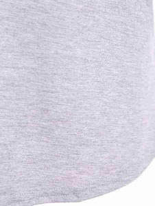 Camiseta de punto ligera hecha a medida de alta calidad para mujer, ropa deportiva cómoda con diseño ajustado, venta al por mayor, teñido liso - Product Image 5