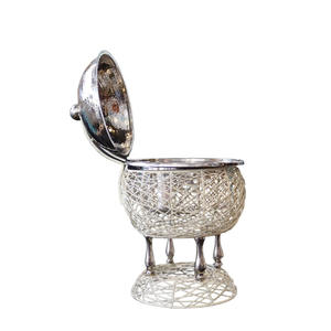 Cacerola de Acero Inoxidable de Color Dorado, Diseño Árabe, Hecha a Mano, Ecológica, Apta para Inducción, Calentador de Alimentos - Product Image 2