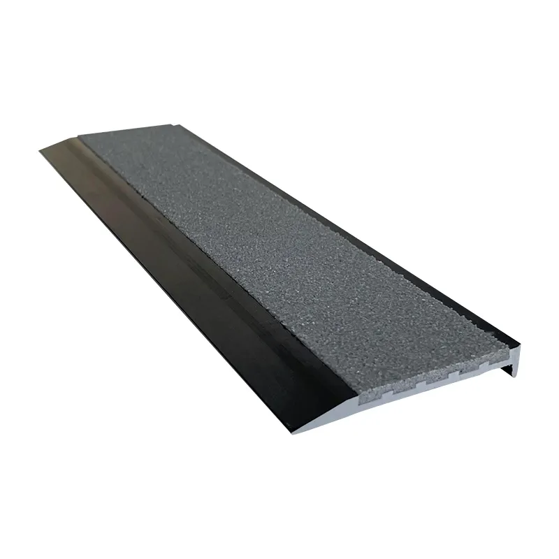Außen-und Innentreppe Schritt Custom Safety Aluminium Treppen kante mit Antislip