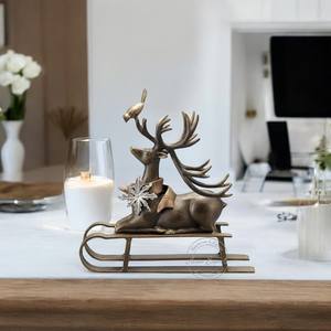 Acme Exports India's Gold Iron Metal <b>Candle</b> Holders with Four <b>Big</b> <b>Candles</b> Minimum Order 100pcs - Product Image 4