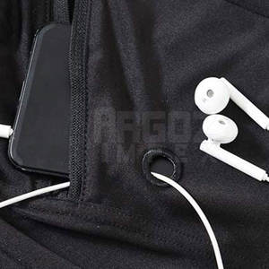 Pantalones cortos personalizables de gimnasio para hombre, 100% algodón, sólidos, cómodos, de secado rápido, estilo informal con logotipo hecho en fábrica, venta en línea - Product Image 5