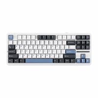 Nouvel arrivage AULA F87 Claviers de jeu DIY RGB Clés rétroéclairées Rgb Ordinateur Pc Jeu Clavier de jeu mécanique sans fil