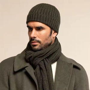 Gorro de Punto de Alta Calidad, Más Vendido, Fabricación Pakistaní, Estilo Jacquard, Color Liso, Gorro de Punto para Adultos, Personalizado - Product Image 5