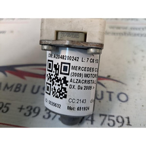 MOTORINO RAZAVETTER DELANTERO DERECHO MERCEDES Clase E Sedan W212 A2048200242 651924 (09>) - Product Image 6