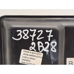 Centralina Motore ECU MAZDA Serie 3 275800-8387 R2AK R2 diesel 2184 (13>) - Product Image 6