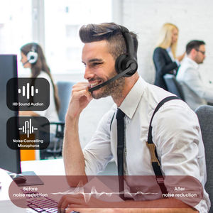 Auriculares <span class=keywords><strong>al</strong></span> por Mayor ONIKUMA X37 USB Tipo-C con Cable para <span class=keywords><strong>Call</strong></span> <span class=keywords><strong>Center</strong></span>, con Micrófono HD, Reducción de Ruido, Auriculares Ajustables para Oficina - Product Image 3
