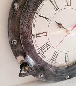 Antique 15 Inch Nautical <b>Wall</b> <b>Clock</b> <b>Vintage</b> Maritime Style Decorative <b>Wall</b> <b>Clock</b> - Product Image 6