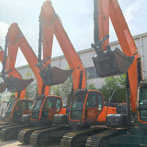 Excavatrice sur chenilles haute puissance 30T, grande pelle hydraulique avec cabine climatisée confortable pour les travaux de terrassement, les travaux routiers et les projets de construction - Product Image 1