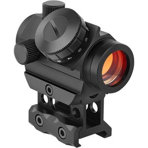 Lunette de visée reflex MidTen 2MOA Red Dot Sight 1x25mm avec monture surélevée de 1 pouce pour utilisation en extérieur - Product Image 1
