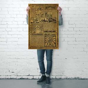 Affiche de l'histoire du héros de la Légende de Zelda pour décoration murale - Product Image 1