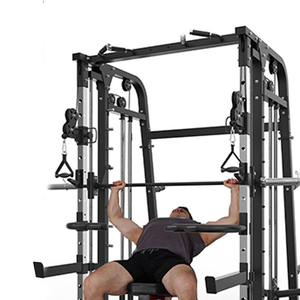 Hiệu Suất Cao Xách Tay Barbell Lưu Trữ Móc Đa-Chức Năng Trạm Điện Giá Với Smith Máy - Product Image 5