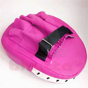 ถุงมือชกมวยหนังสำหรับฝึกศิลปะการต่อสู้ต่อสู้ทำจากหนังแผ่นรองโฟกัสปรับแต่งได้ - Product Image 5