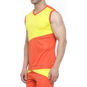 High Quality <b>Men's</b> Gym <b>Vest</b> 100% Cotton Custom New Design Wholesale Bodybuilding <b>Stringer</b> Tank Top Embroidery Knitted Hole - Product Image 4