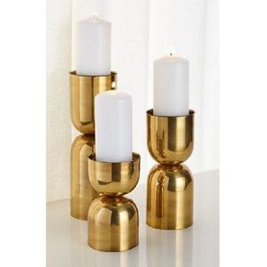 เชิงเทียนโลหะสำหรับตกแต่งบ้านโคมไฟและขวดโหลสุดหรู - Product Image 4