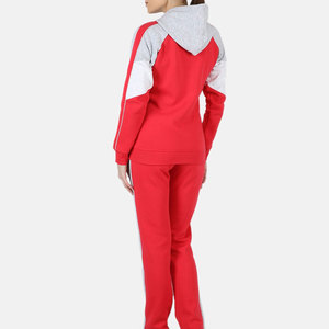 Chándal de lana informal de color sólido XL para mujer de diseño personalizado para uso en gimnasio al aire libre MOQ bajo con logotipo - Product Image 4