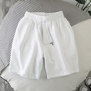 Shorts Bermuda Homme 2026 Style Urbain Taille Mi-Haute Fermeture Élastique Tissu Toile 100% Polyester Écologique avec Poches - Product Image 4