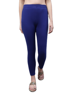 Logotipo personalizado de alta calidad Nueva colección Lagging para niñas y mujeres Pantalones de yoga azul blanco Leggings para mujeres - Product Image 5