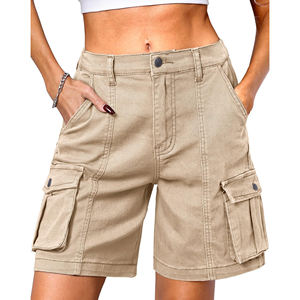 Shorts Cargo pour Dames Pantalons Décontractés à Taille Moyenne en Gros Streetwear Stylé de Designer Femmes Meilleur Personnaliser Design Top Design - Product Image 5