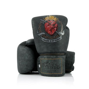 Gants de MMA en cuir avec logo personnalisé OEM, entraînement de boxe professionnel, évacuation de l'humidité, fermeture à boucle et crochet, confortables, durables, pour adultes - Product Image 1