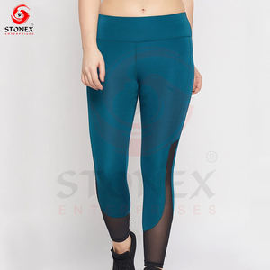 Vente en gros leggings de yoga taille basse personnalisés pour femmes pantalon de gym sans couture à haute élasticité leggings Offre Spéciale - Product Image 3