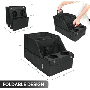 Xu hướng <span class=keywords><strong>2025</strong></span> ráp hộp lưu trữ thân cây gấp xe trở lại chỗ ngồi tổ chức với chủ sở hữu cốc - Product Image 3