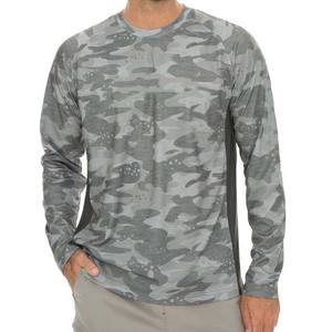 Nueva llegada OEM personalizado sublimación impresión pesca ropa hombres ligero manga larga hombres pesca camisetas diseño de camuflaje - Product Image 4