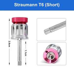 Pour UL AMIN courte longue clé à cliquet dynamométrique hexagonale puissance manuelle vis de butée d'implant dentaire accessoire de perceuse dentaire codé par couleur - Product Image 3