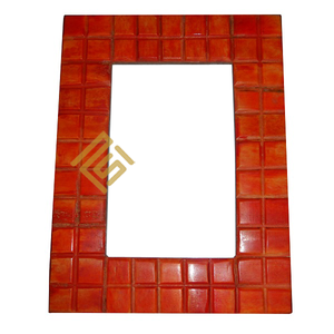 Cadre Photo en bois de résine artisanal indien de haute qualité meilleur vente en gros prix conception d'os de corne produit sur mesure - Product Image 1