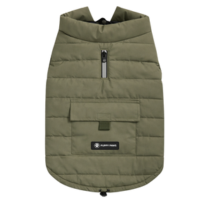 Water Resistant <b>Dog</b> <b>Jacket</b> Winter Puffer Vest Warm Insulated Pet Coat Lightweight Outdoor Wear For Small Medium <b>Dogs</b> - Product Image 5
